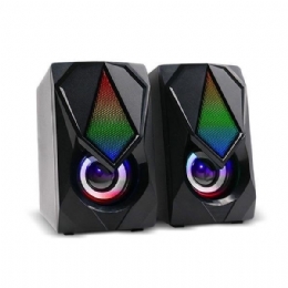 CAIXA DE SOM 2.0 GAMER 12W RMS RGB - 27443