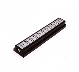 HUB USB 2.0 COM 10 PORTAS 480MBPS KNUP HB-T69 - 27240