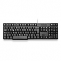 TECLADO USB PRETO - 23586