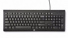 TECLADO USB PRETO HP - 23945