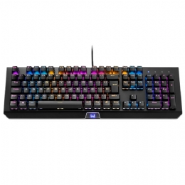 TECLADO GAMER MECANICO RGB E MACRO KANE WARRIOR - 27698
