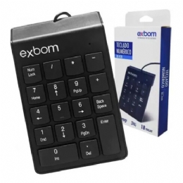 TECLADO NUMERICO USB BK-N30 - 27229