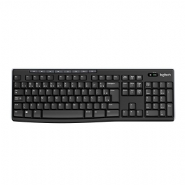 TECLADO USB LOGITECH K270 SEM FIO PRETO  - <font color="#808080"><FONT SIZE=-2>Este produto é vendido por Marvel e entregue por Marvel</FONT></font> -  -  - 27195x