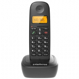 TELEFONE SEM FIO INTELBRAS TS2510 PRETO  - <font color="#808080"><FONT SIZE=-2>Este produto é vendido por Marvel e entregue por Marvel</FONT></font> -  -  - 26213x