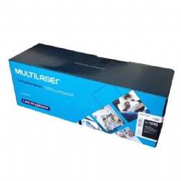 TONER COMPATIVEL MULTILASER CT-104S BLACK - 18692