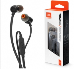 FONE DE OUVIDO INTRA JBL ORIGINAL T110  - <font color="#808080"><FONT SIZE=-2>Este produto é vendido por Marvel e entregue por Marvel</FONT></font> -  -  - 24899x