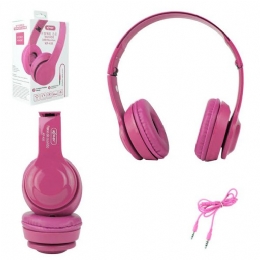 FONE DE OUVIDO COM MICROFONE BASS ROSA KNUP KP-435 - 26222